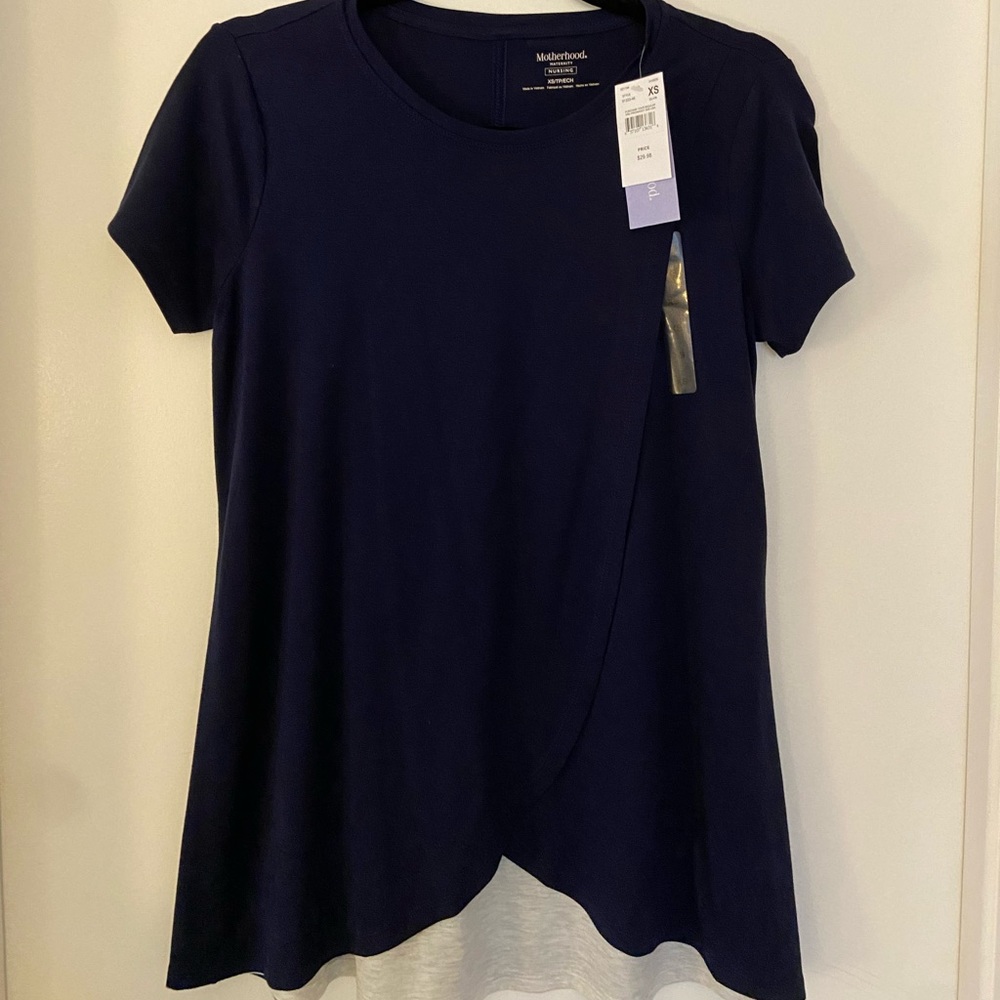 NWT Motherhood Maternity nursing or maternity shirt